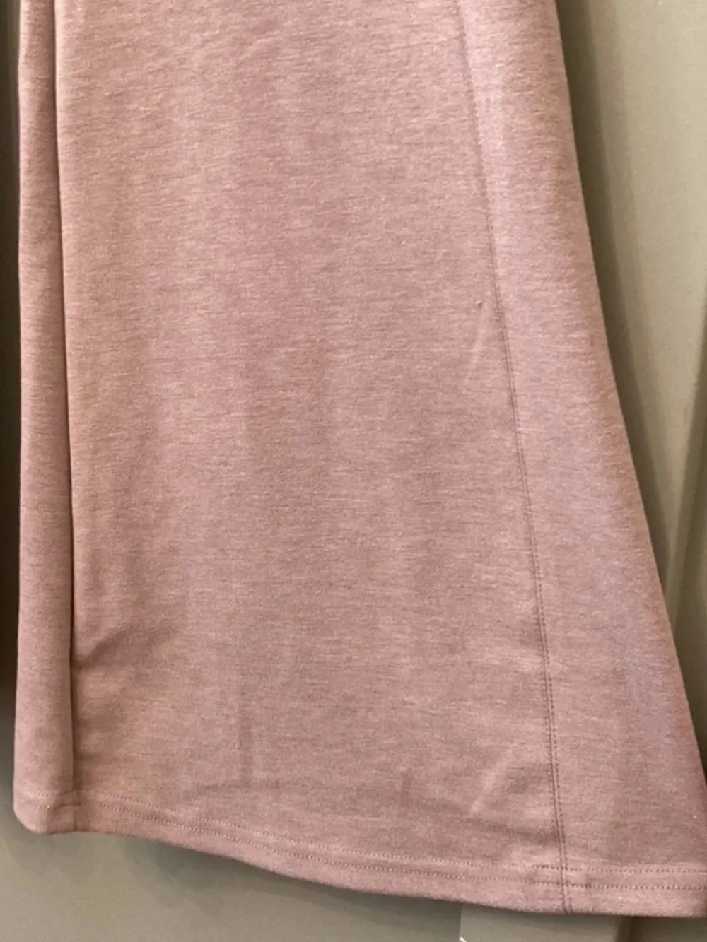 Free People Movement Downhill Flared Sweatpants High Rise Moonlight Mauve Sz XS
